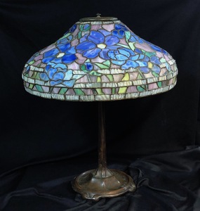 Original Tiffany  lamp, signed. 